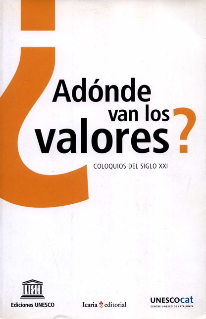 Adónde van los valores? Coloqu...