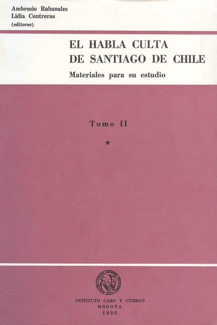 El habla culta de Santiago de ...