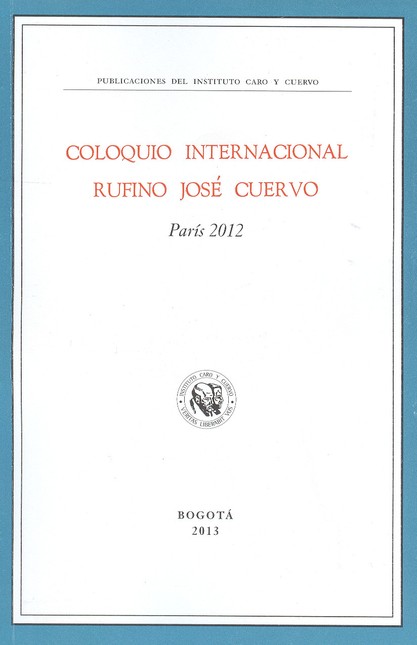 Coloquio internacional Rufino ...