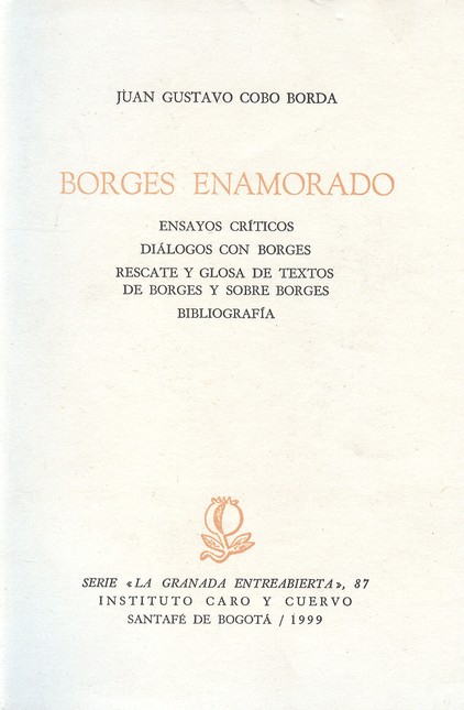 Borges Enamorado. Ensayos crít...