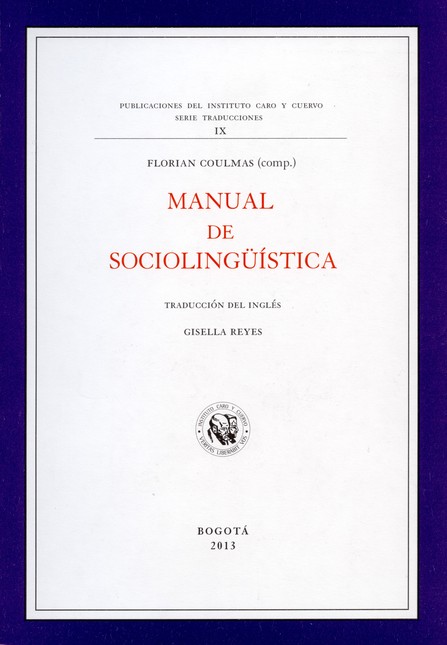 Manual de sociolingüística