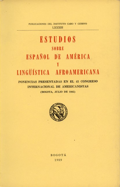 Estudios sobre el español de A...