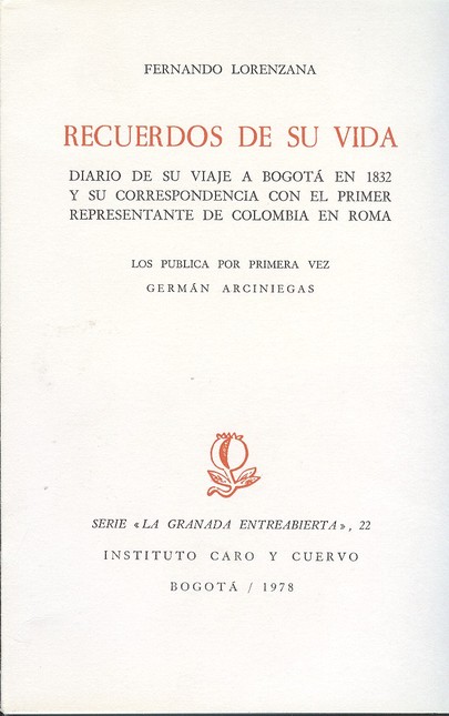 Fernando Lorenzana. Recuerdos ...