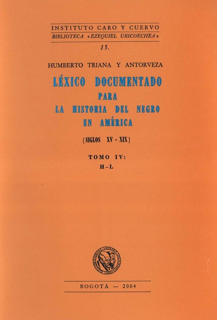 Léxico documentado para la his...