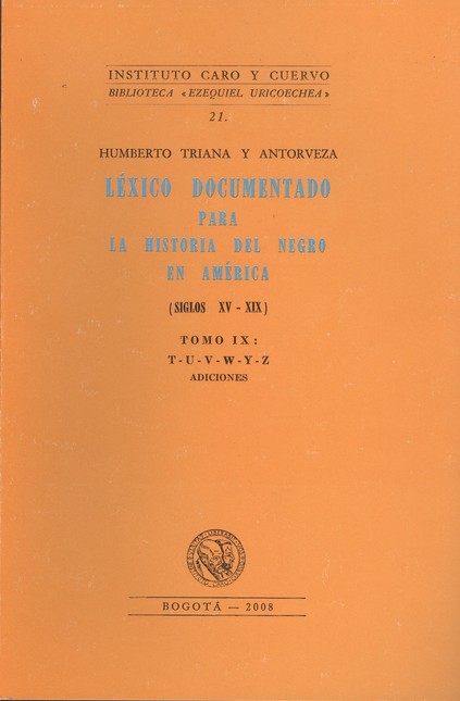 Léxico documentado para la his...