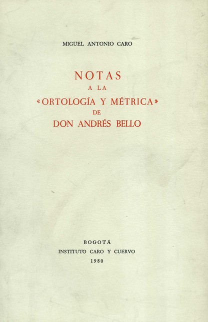 Notas a la "Ortología y métric...