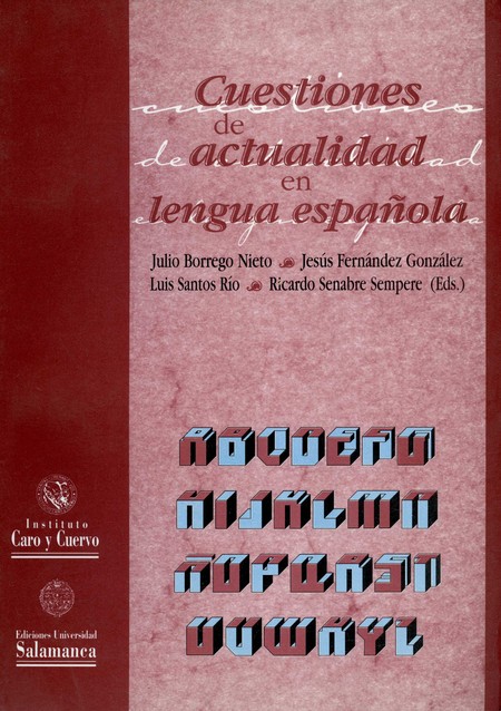 Cuestiones de actualidad en le...