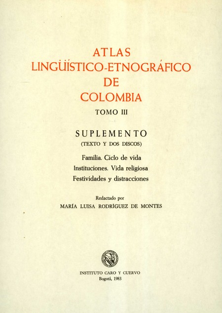 ALEC Tomo III. Familia. Ciclo ...