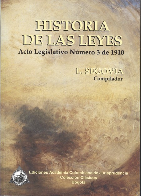 Historia de las leyes. Acto le...