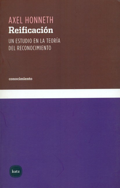 Reificación. Un estudio en la ...