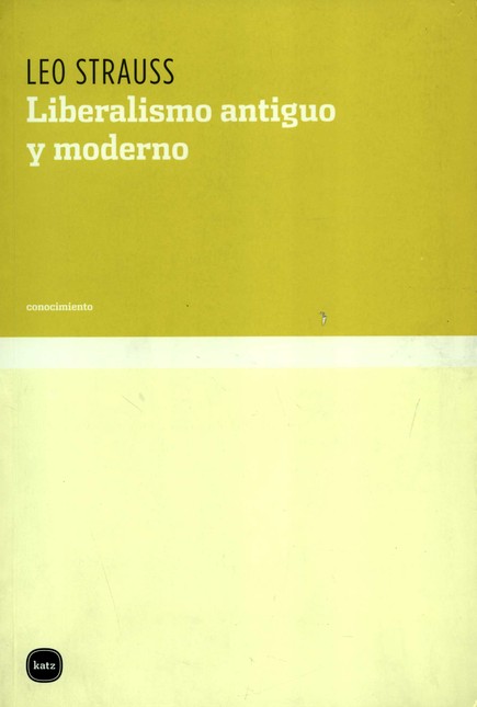 Liberalismo antiguo y moderno