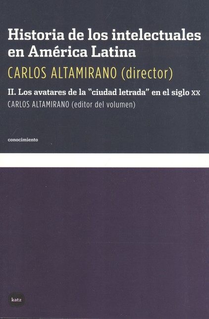 Historia de los intelectuales ...