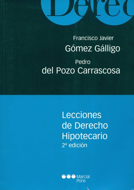 Lecciones de Derecho Hipotecar...