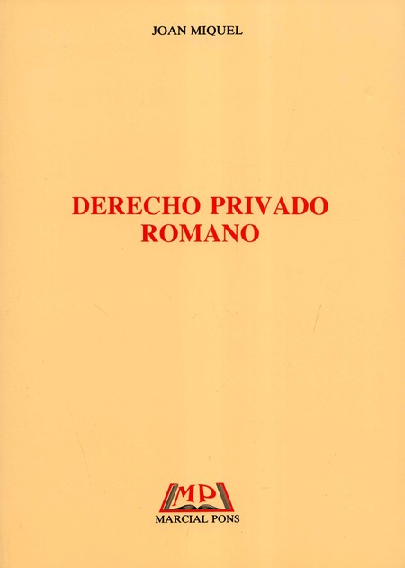 Derecho privado Romano