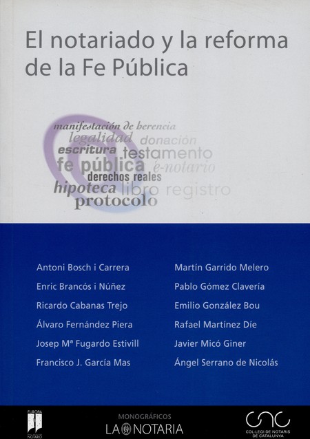 El notariado y la reforma de l...