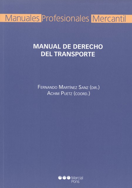 Manual de Derecho del transpor...