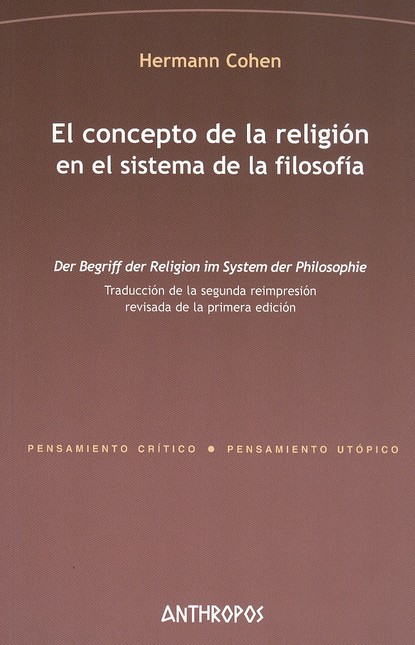 El concepto de la religión en ...