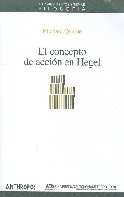 El concepto de acción en Hegel