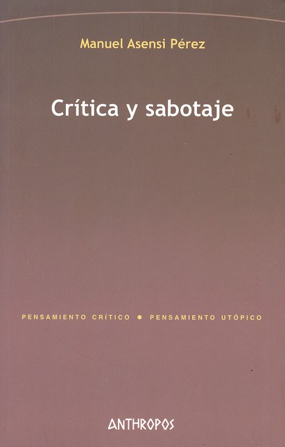 Crítica y sabotaje