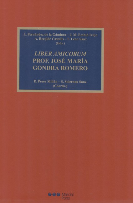 Liber Amicorum. Prof.José Marí...