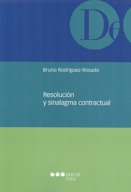 Resolución y sinalagma contrac...