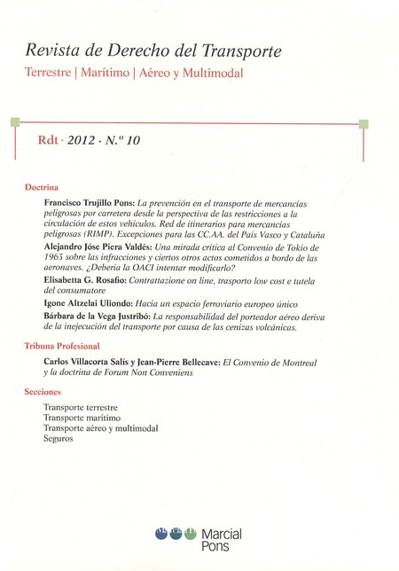 Revista de Derecho del Transpo...