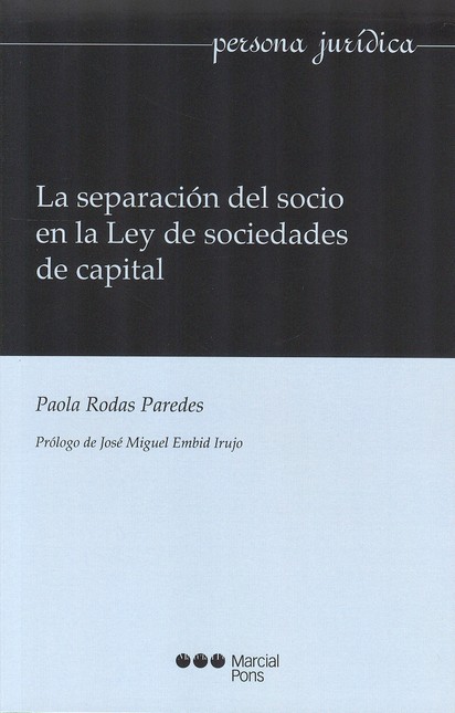 La separación del socio en la ...
