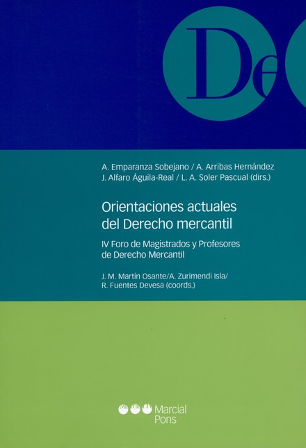 Orientaciones actuales del Der...