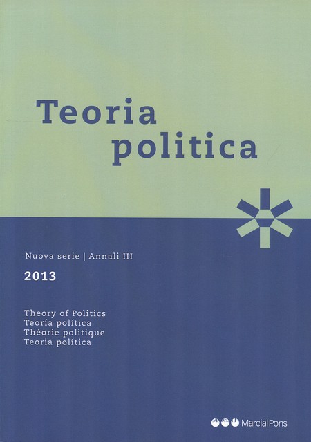 Revista Teoría Política 2013