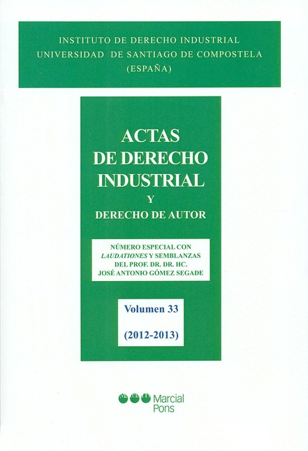 Actas de derecho industrial y ...
