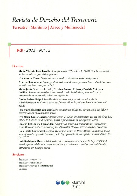 Revista de Derecho del Transpo...