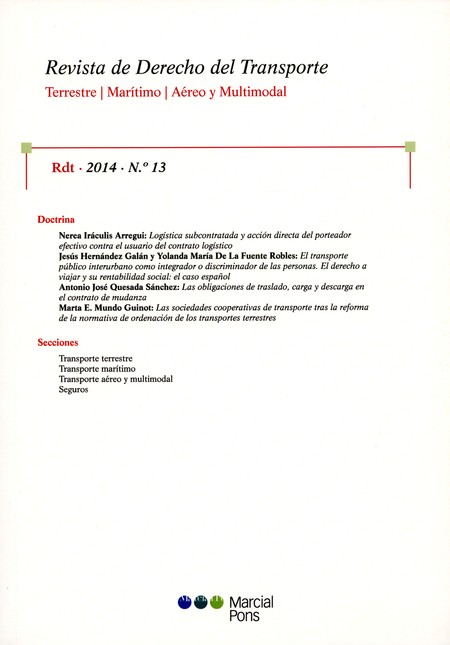 Revista de Derecho del Transpo...