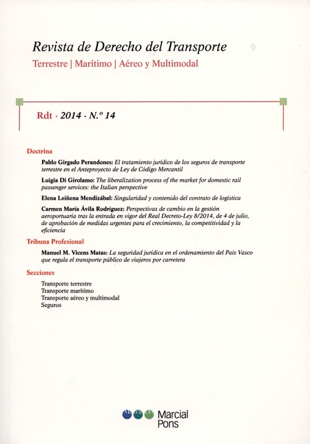 Revista de Derecho del Transpo...