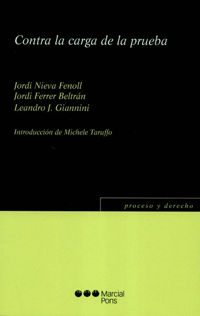 Contra la carga de la prueba