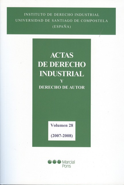 Actas de Derecho industrial y ...