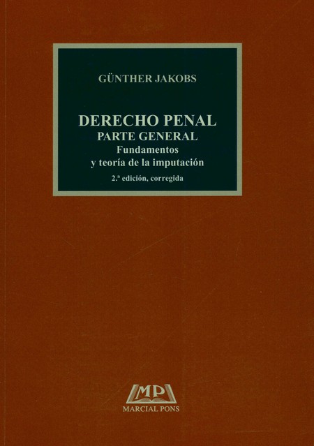Derecho Penal. Parte general. ...