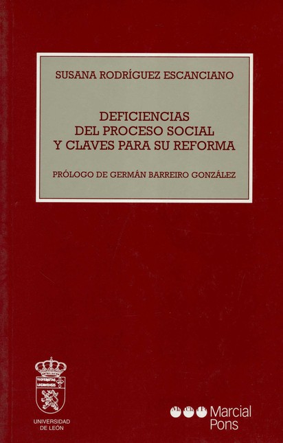 Deficiencias del proceso socia...