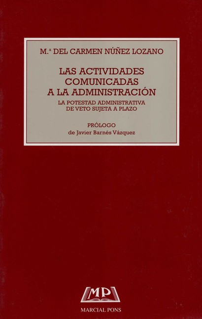 Las actividades comunicadas a ...