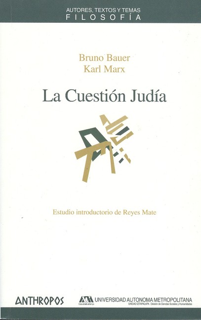 La cuestión Judía. Con un estu...