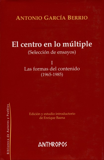 El centro en lo multiple I. La...