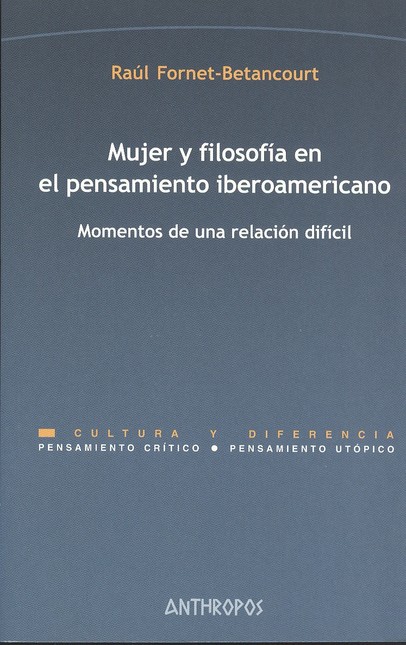 Mujer y filosofía en el pensam...