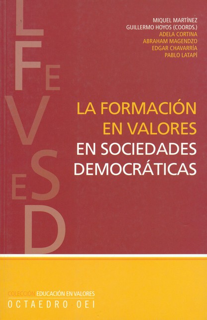 La formación en valores en soc...
