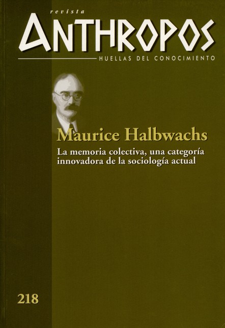 Revista Anthropos No.218  Maur...