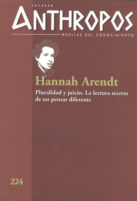 Revista Anthropos No.224 Hanna...