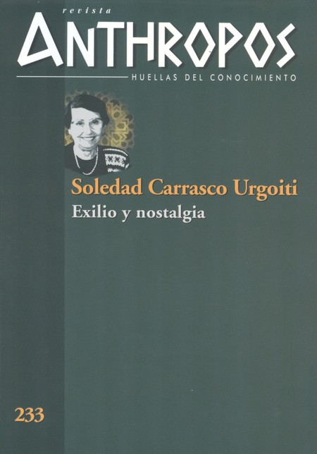 Revista Anthropos No. 233 Sole...