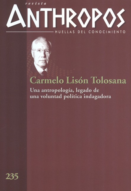Revista Anthropos No.235  Carm...