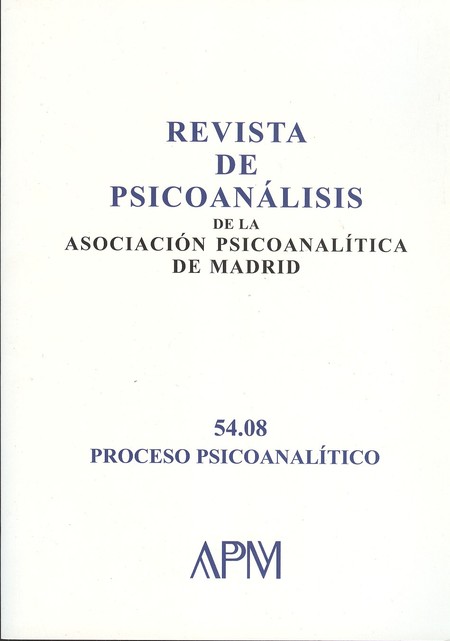 Revista de Psicoanálisis No.54...