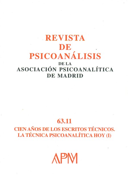 Revista DE Psicoanálisis No. 6...