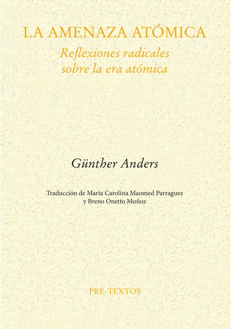 La amenaza atómica. Reflexione...