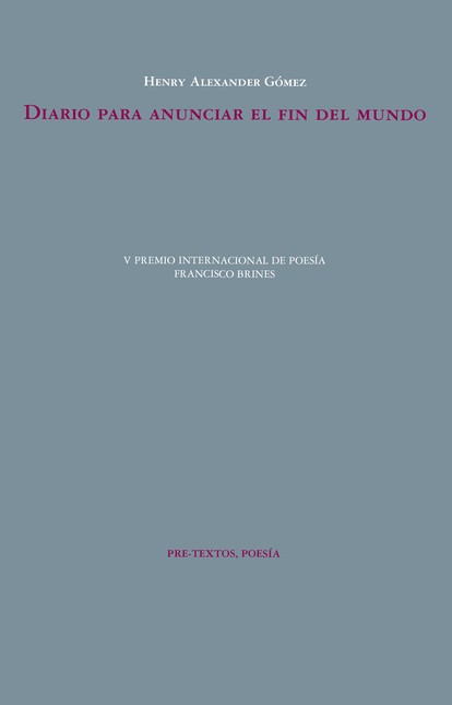 Diario para anunciar el fin de...